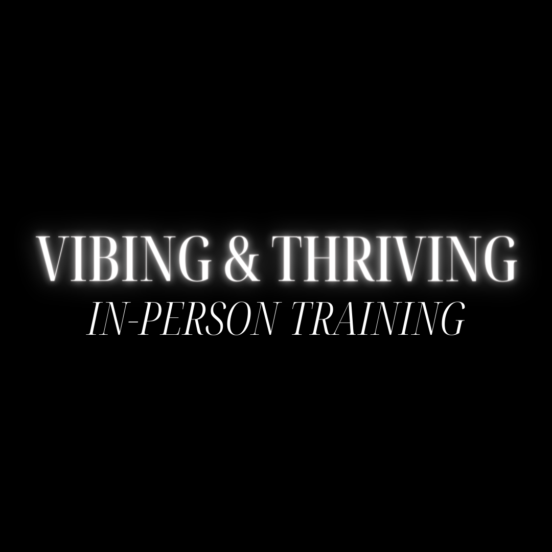 VIBING & THRIVING HYLAURON PEN TRAINING